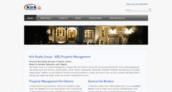 Desktop Screenshot of krgpropertymanagement.com